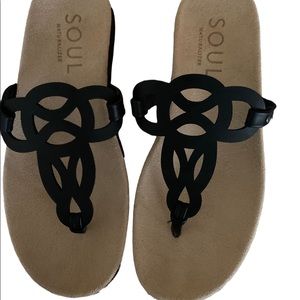 Soul naturalizer thong sandal/ with box